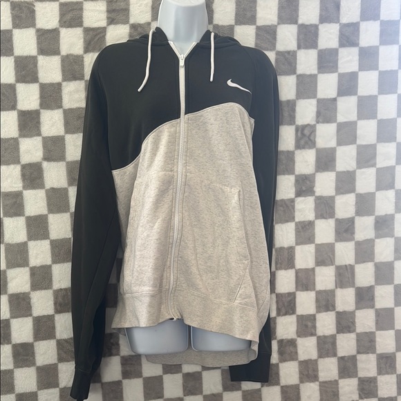 Nike Swoosh Full Zip Fleece Hoodie with pockets size L/Large - Picture 2 of 13